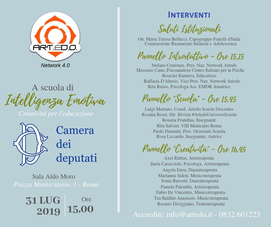 CONVEGNO Artedo alla camera
