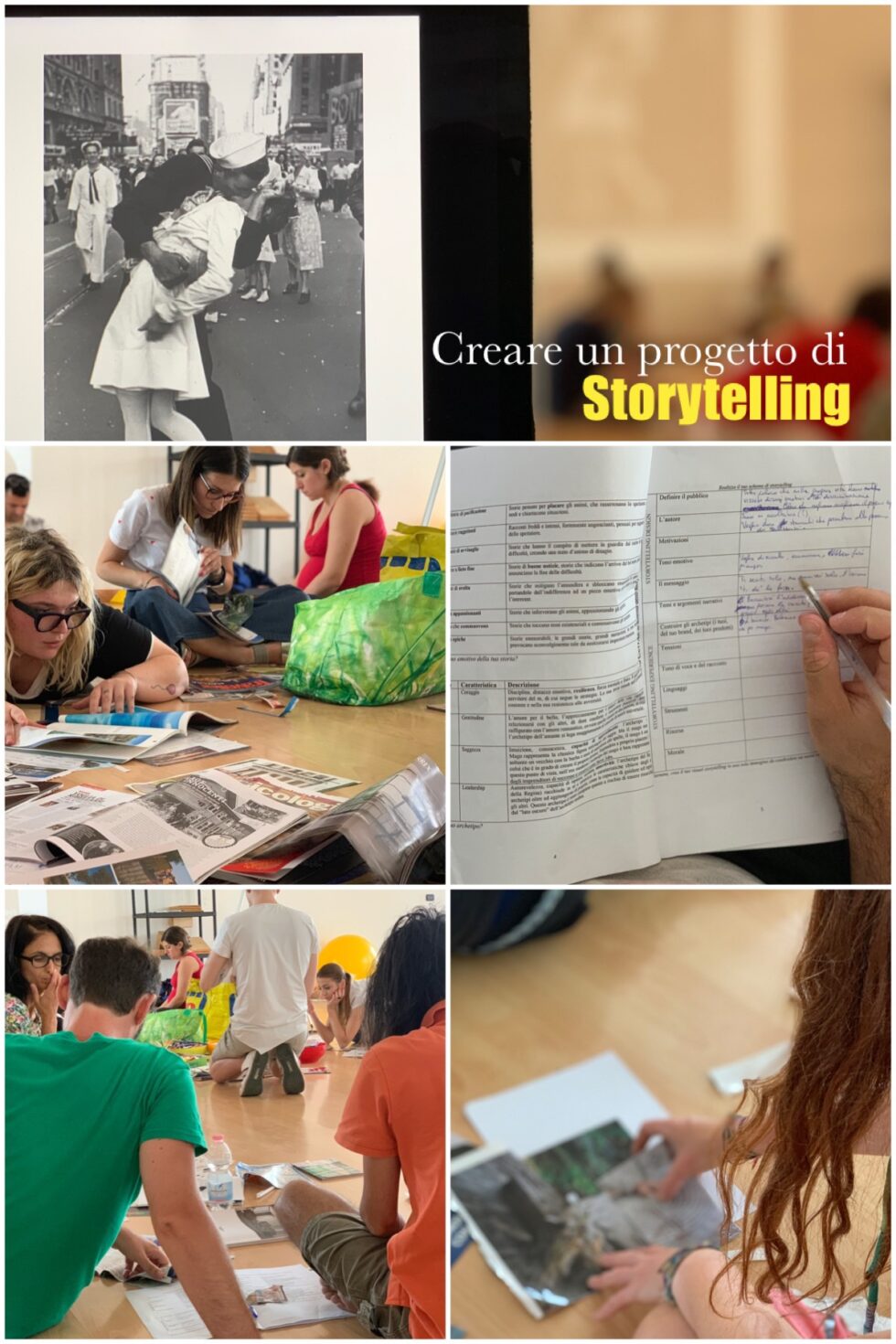 Laboratorio sullo Storytelling con il Metodo Autobiografico Creativo